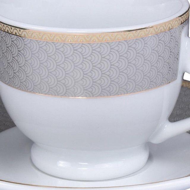 Juego de Tazas Para Té Liverpool Silver 12 Piezas-1