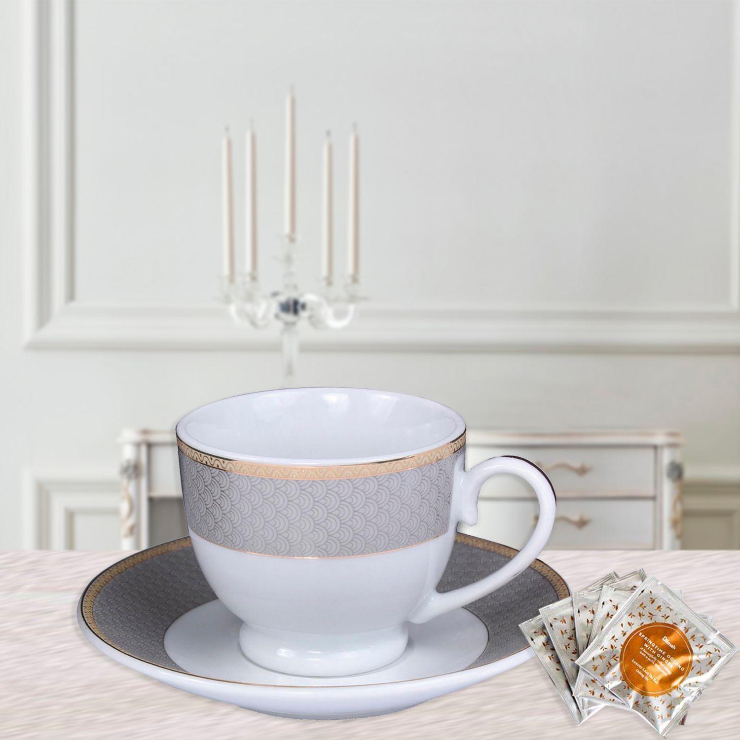 Juego de Tazas Para Té Liverpool Silver 12 Piezas-3