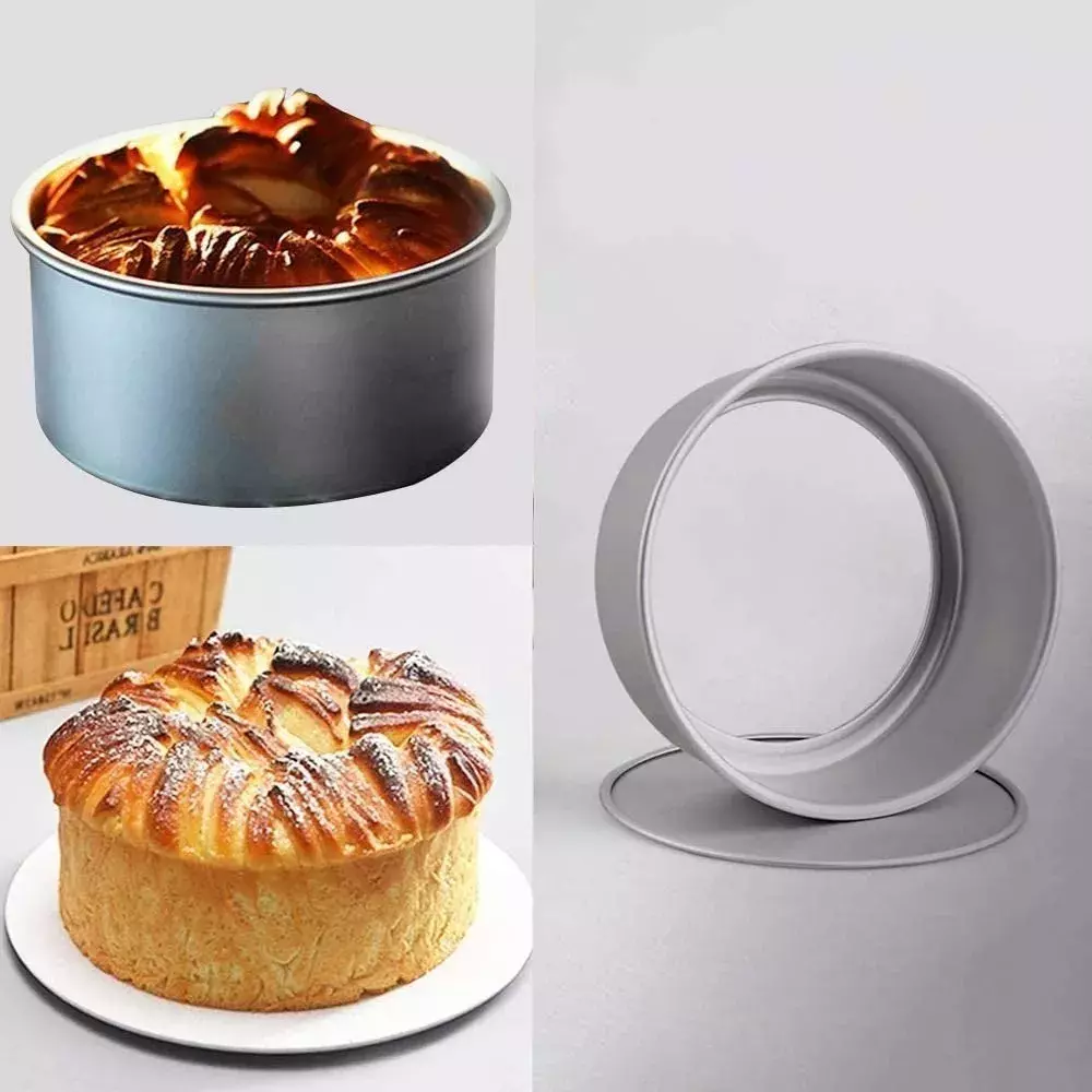 Molde Torta Molde Queque Molde Aluminio Moldes Torta14x10cm-5