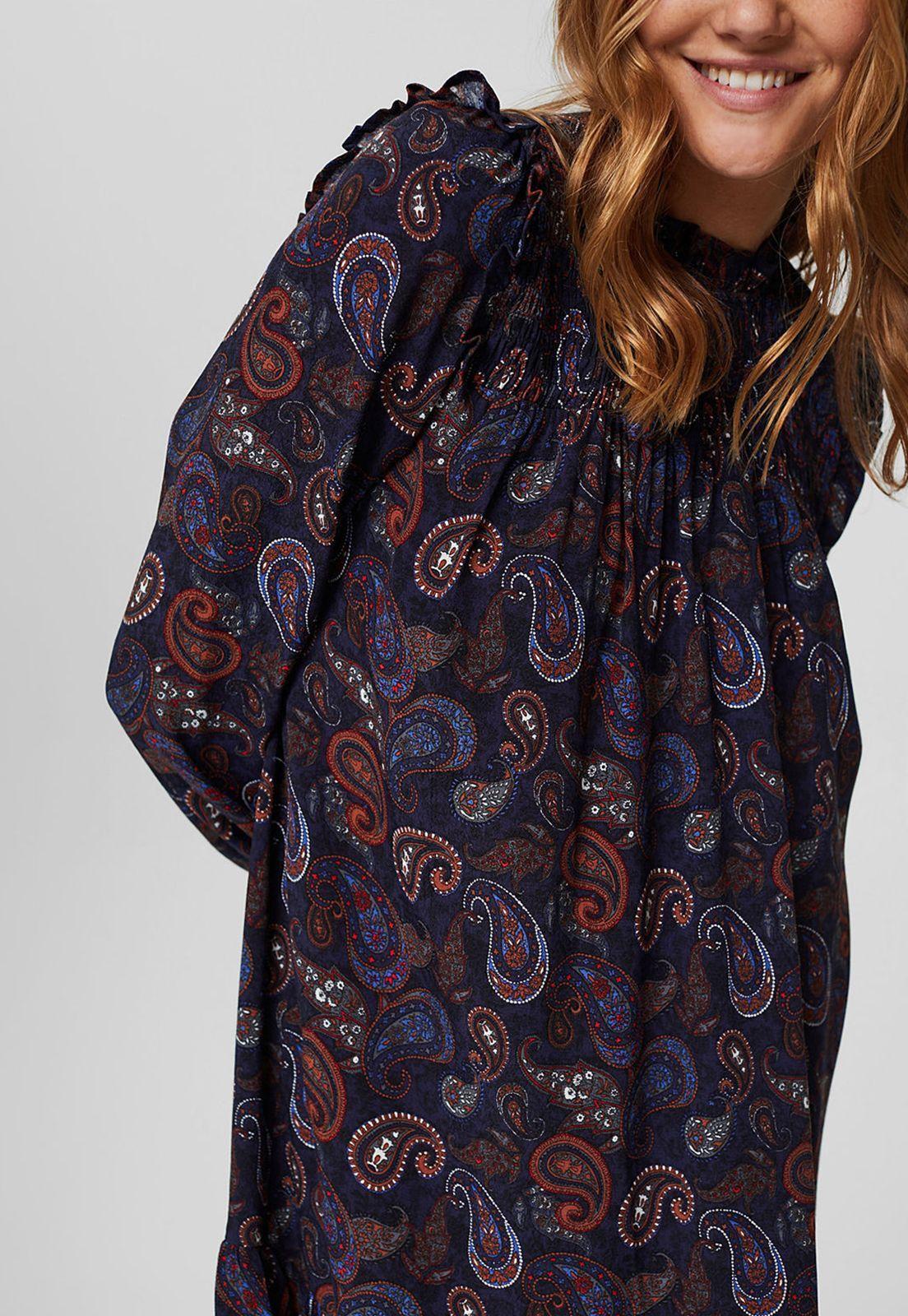 Vestido Con Volantes Esprit-2