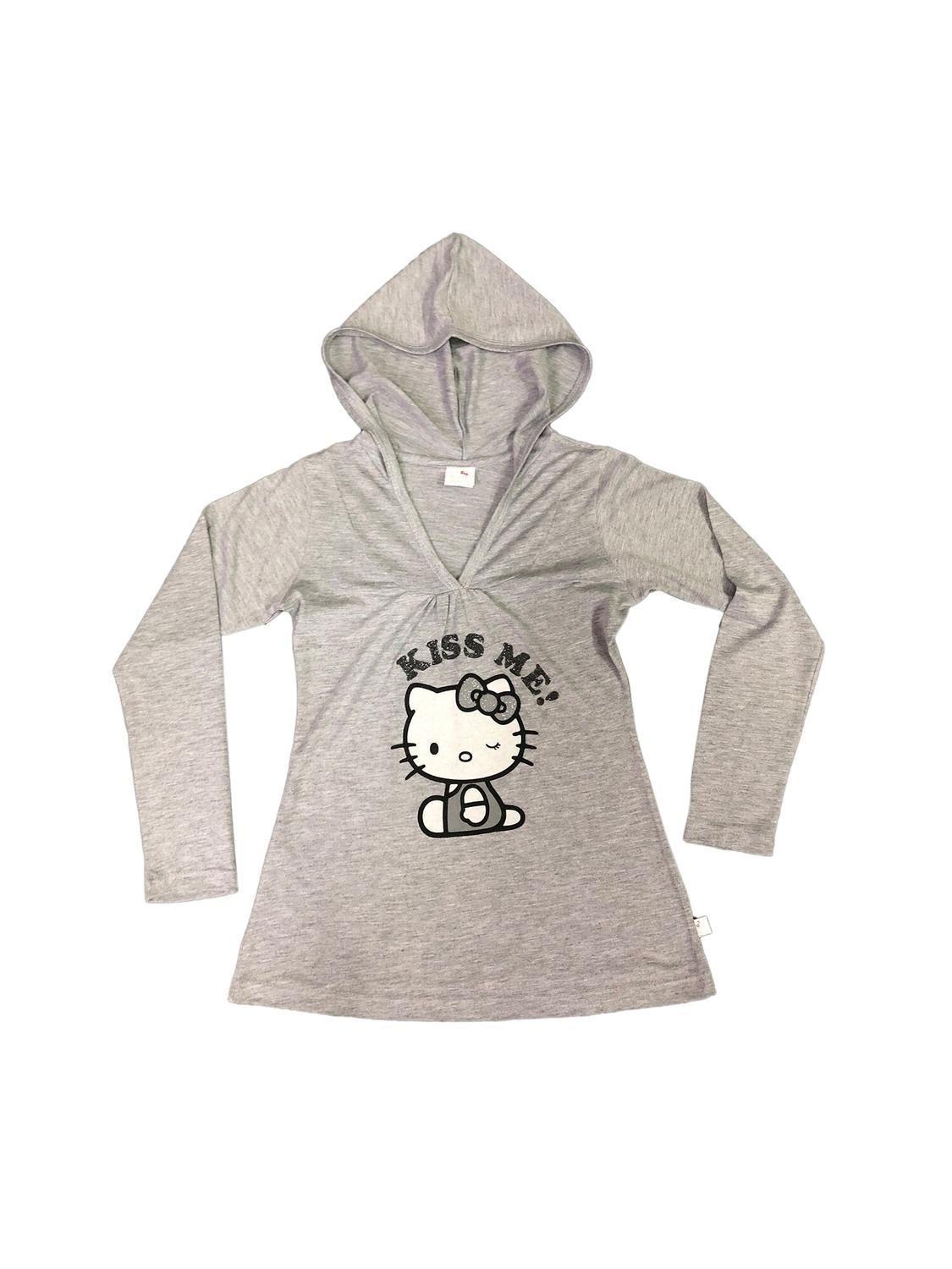 Polera Niña Algodón Estampado Hello Kitty-0