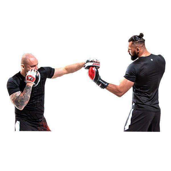 Focos Par Rdx De Cuero Boxing Mitts - Spr-t1w-1