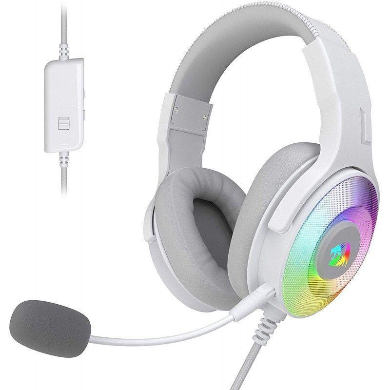 Audifono Redragon H350 Pandora RGB white (PC/PS4/Xbox One/NS)-0