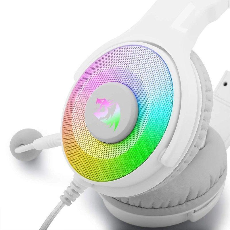 Audifono Redragon H350 Pandora RGB white (PC/PS4/Xbox One/NS)-1