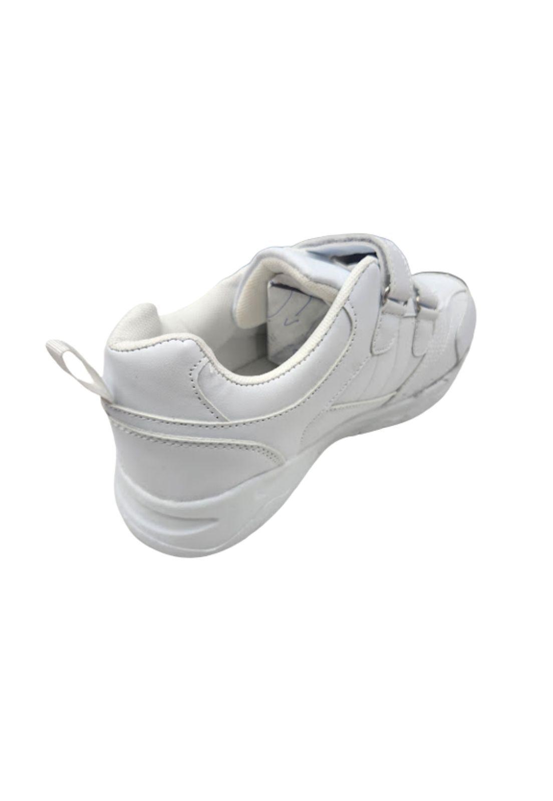 Zapatilla Urbana Velcro Blanco -2