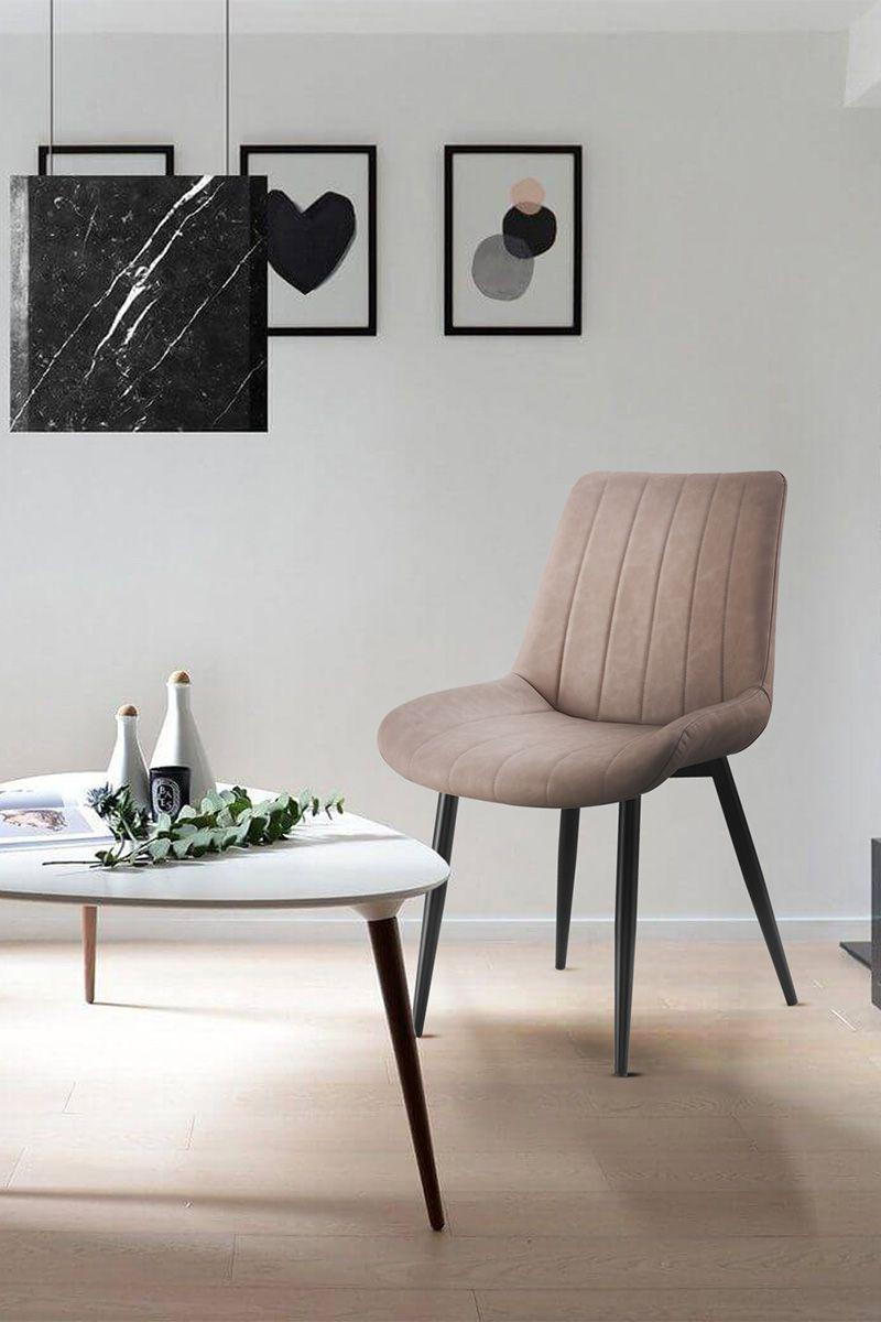 Pack 4 Silla Comedor Sitial Dorianna Beige-1