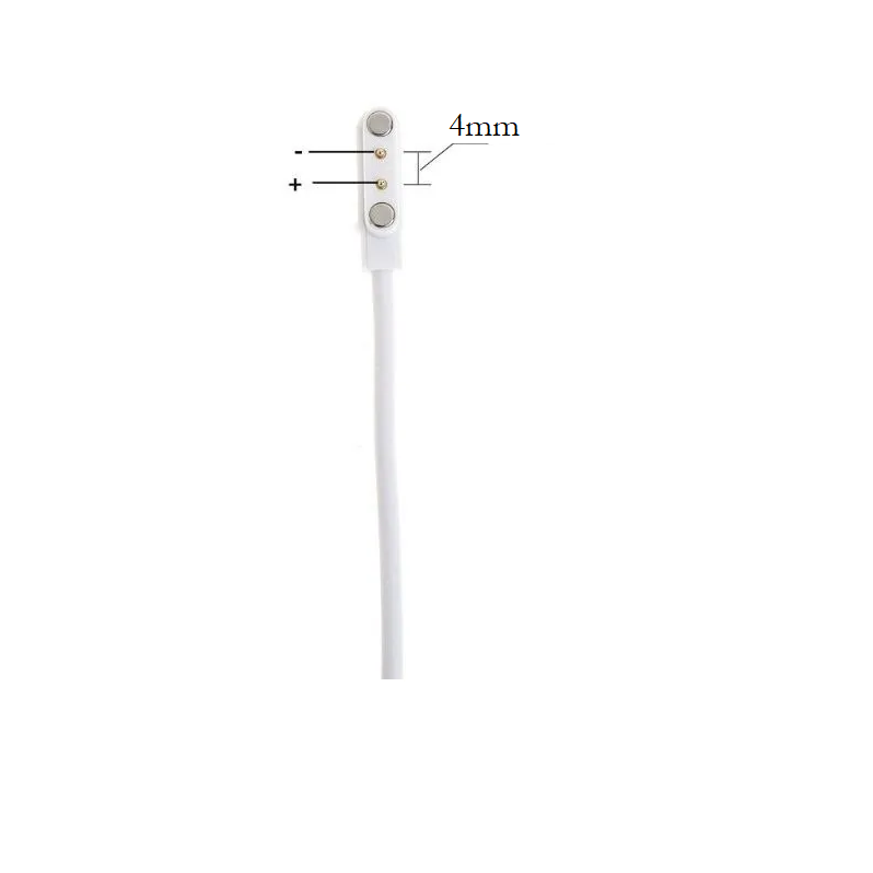 Cable Cargador Universal Smartwatch 2 Pines 4mm-1