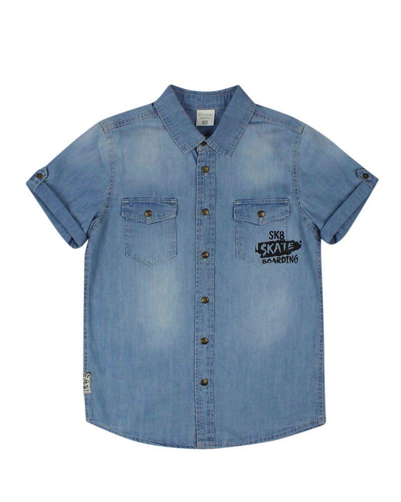 Camisa Jr Niño Jeans #Denim Life Ficcus-0