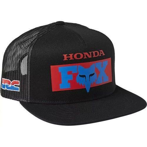 Jockey FOX HONDA SNAPBACK Negro-0