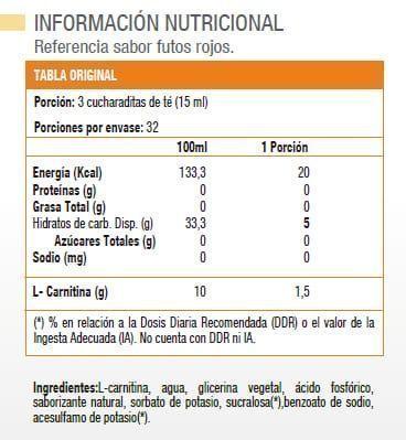 Liquid Carnitine 3000 - Nutrex - 480ml-1