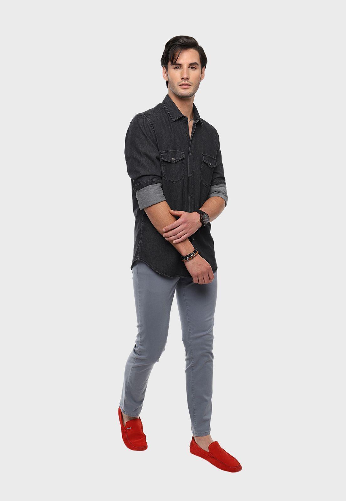 Camisa Casual Denim Arrow-3