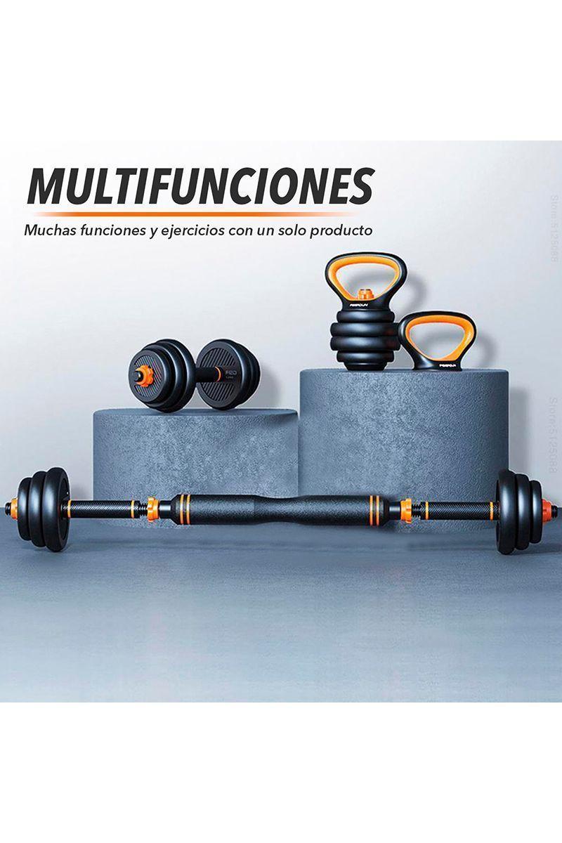 Pack Bicicleta Home Fitness + Set Pesas 40 Kg Kettlebel-4