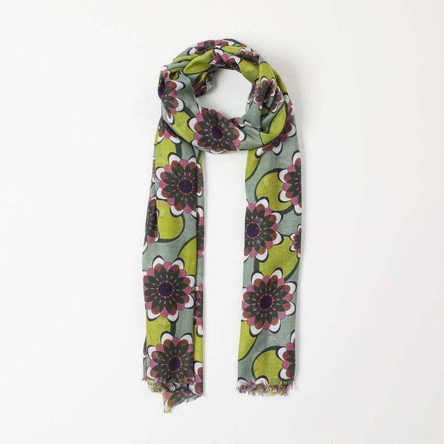 Pañuelo Estampado Verde Paris  Humana-0