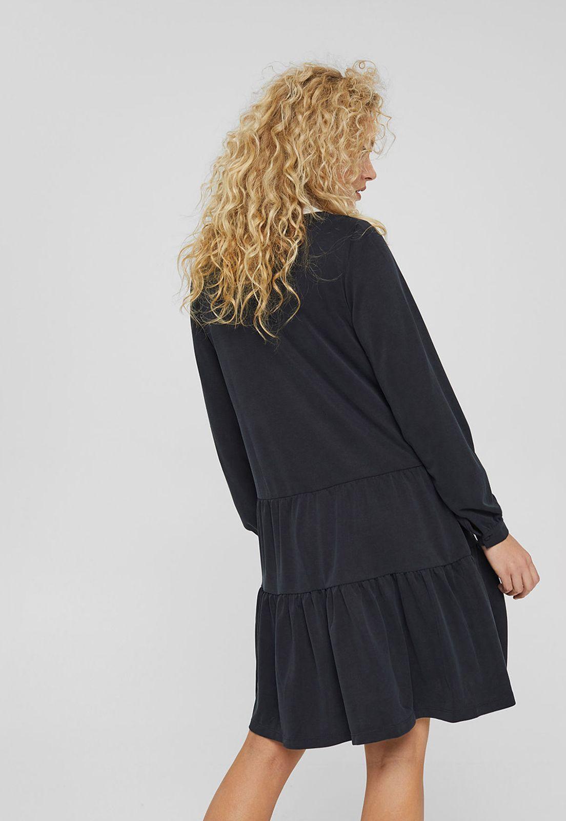 vestido mujer manga larga Esprit-1