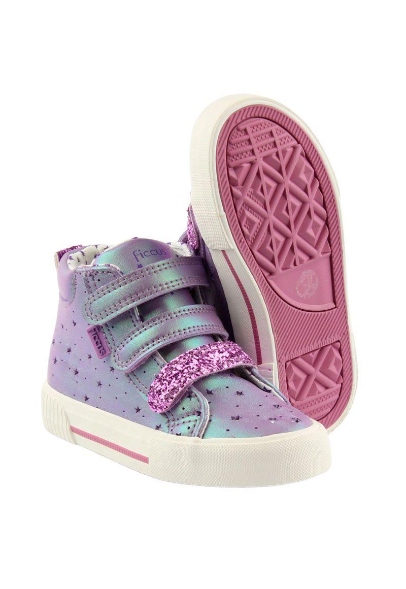 Zapatilla urbana caña 3 velcros a caminar niña 845-3