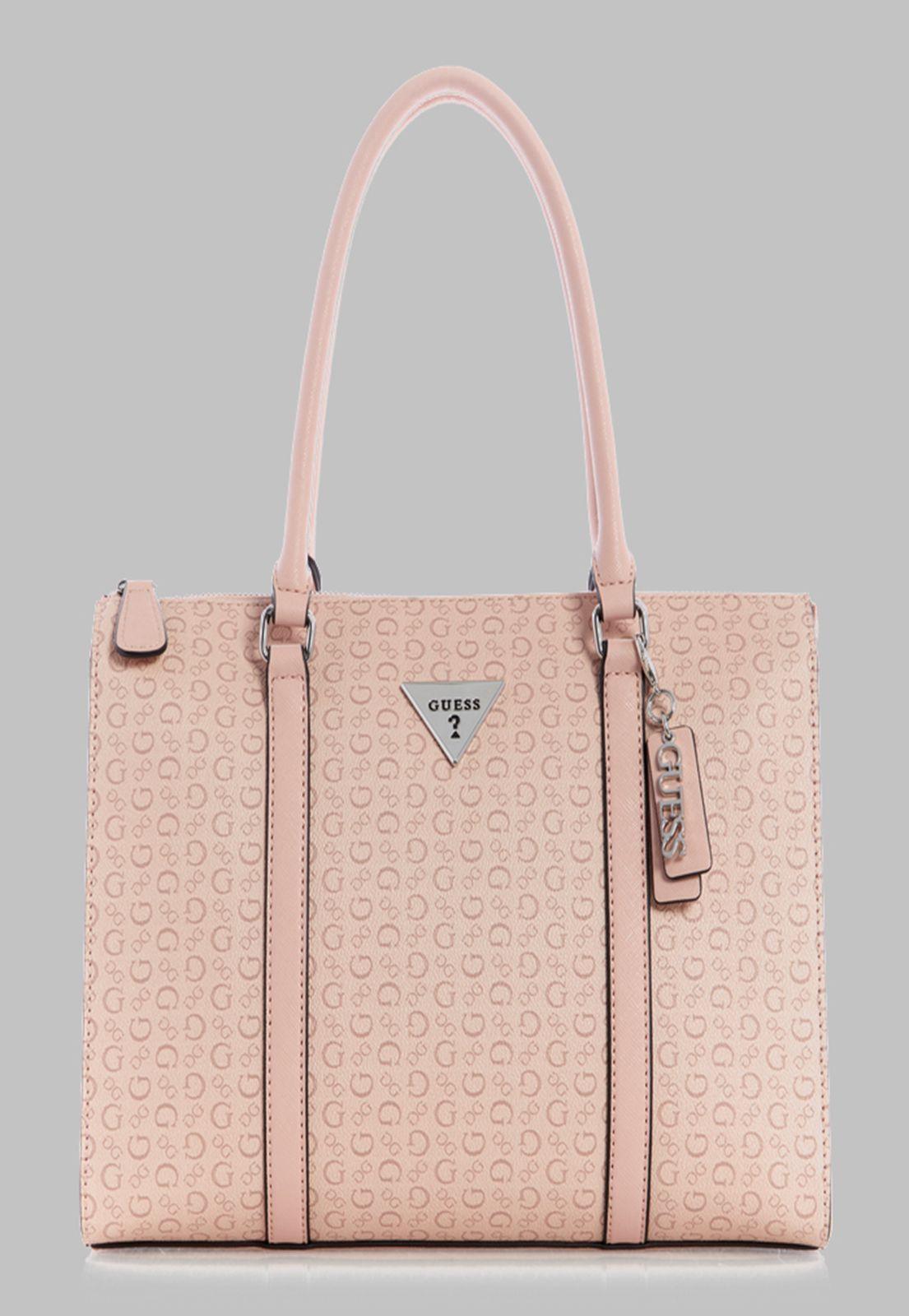 Cartera G Factory Basira Satchel Mau Rosado-0