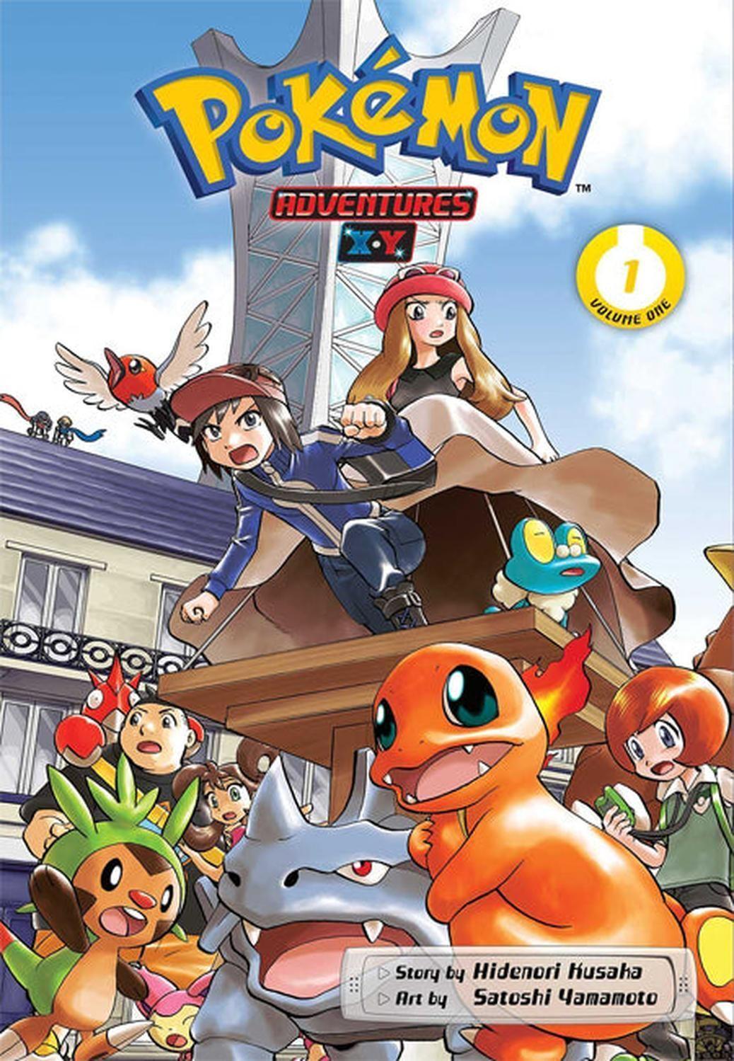 Manga Pokémon Adventures - X-Y 01 (En Inglés) - USA-0
