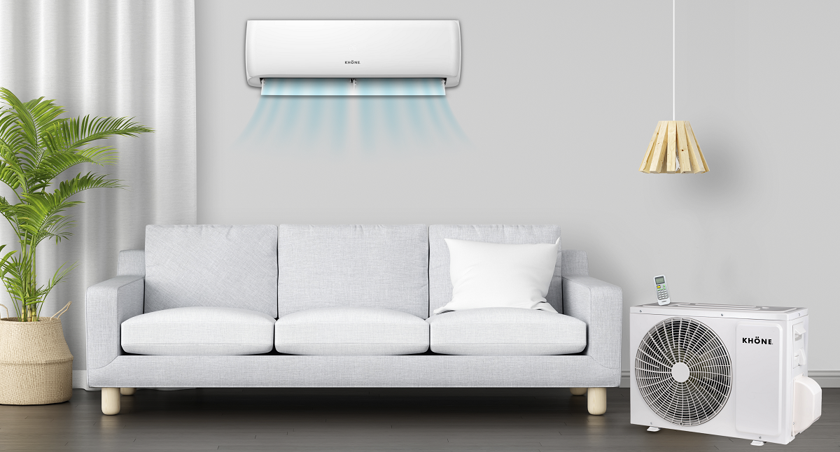 Aire Acondicionado 12000 BTU Khone Frio Calor Wifi-5