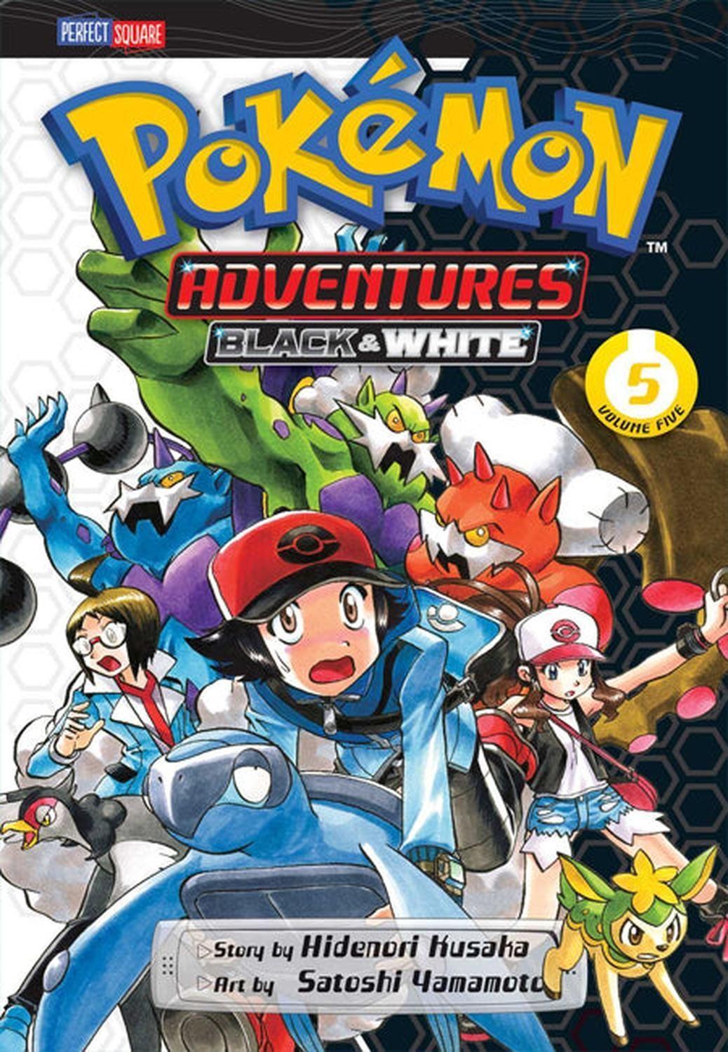 Manga Pokémon Adventures - Black And White 05 (En Inglés) - USA-0