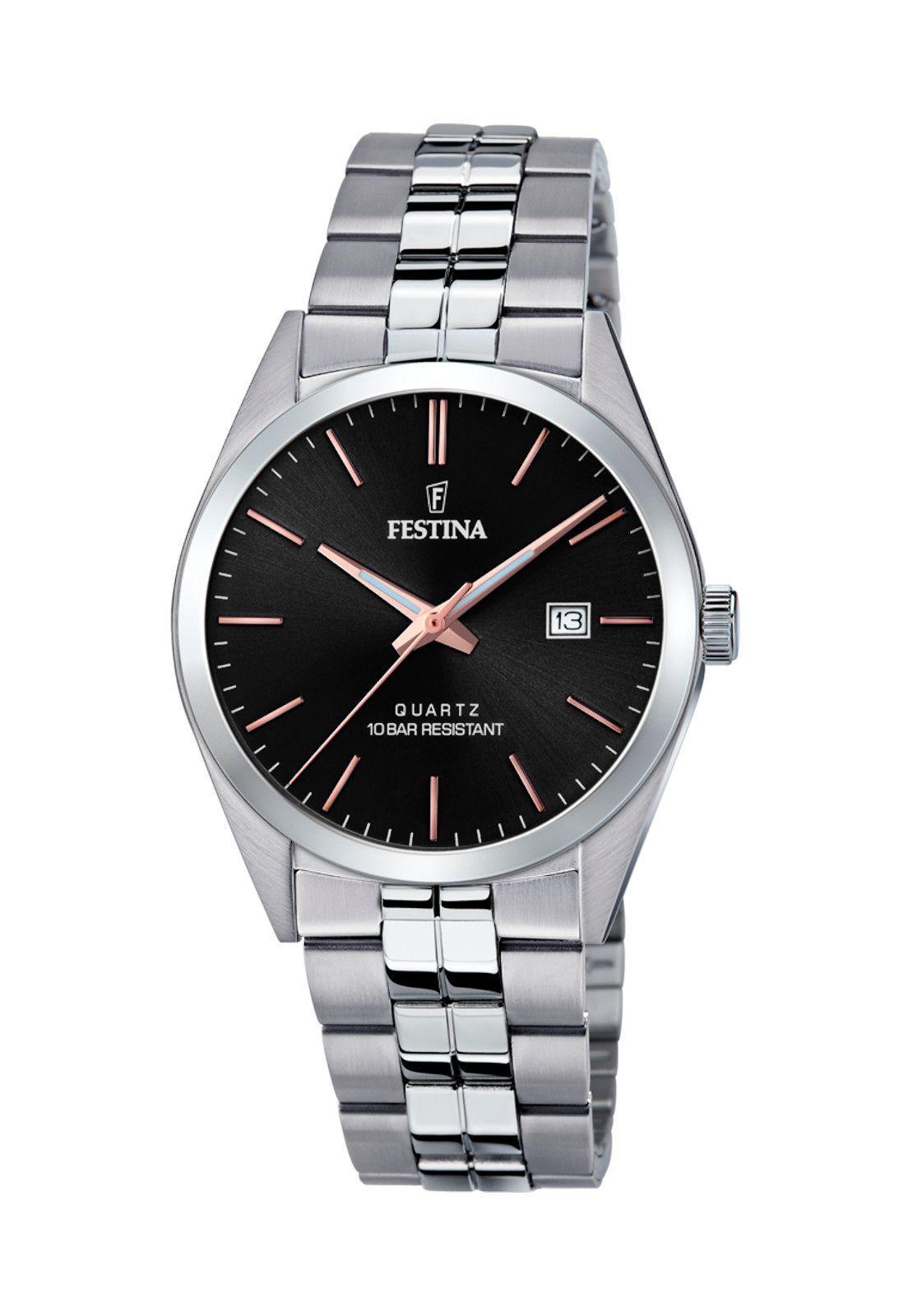 Reloj F20437/C Festina Hombre Acero Clasico-0