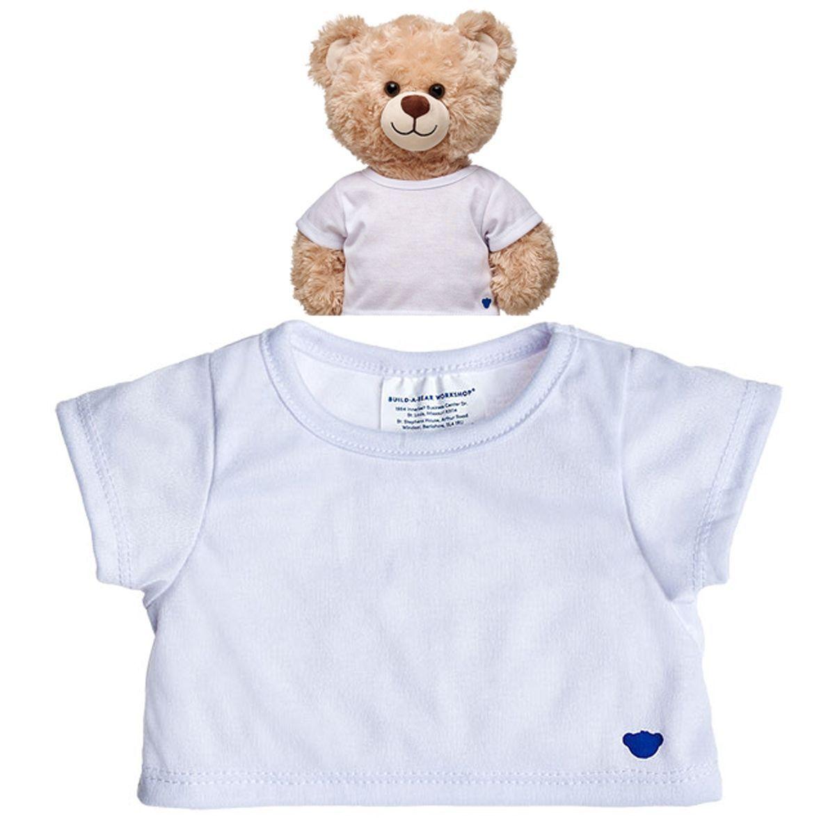 Polera Blanca Build-A-Bear-0