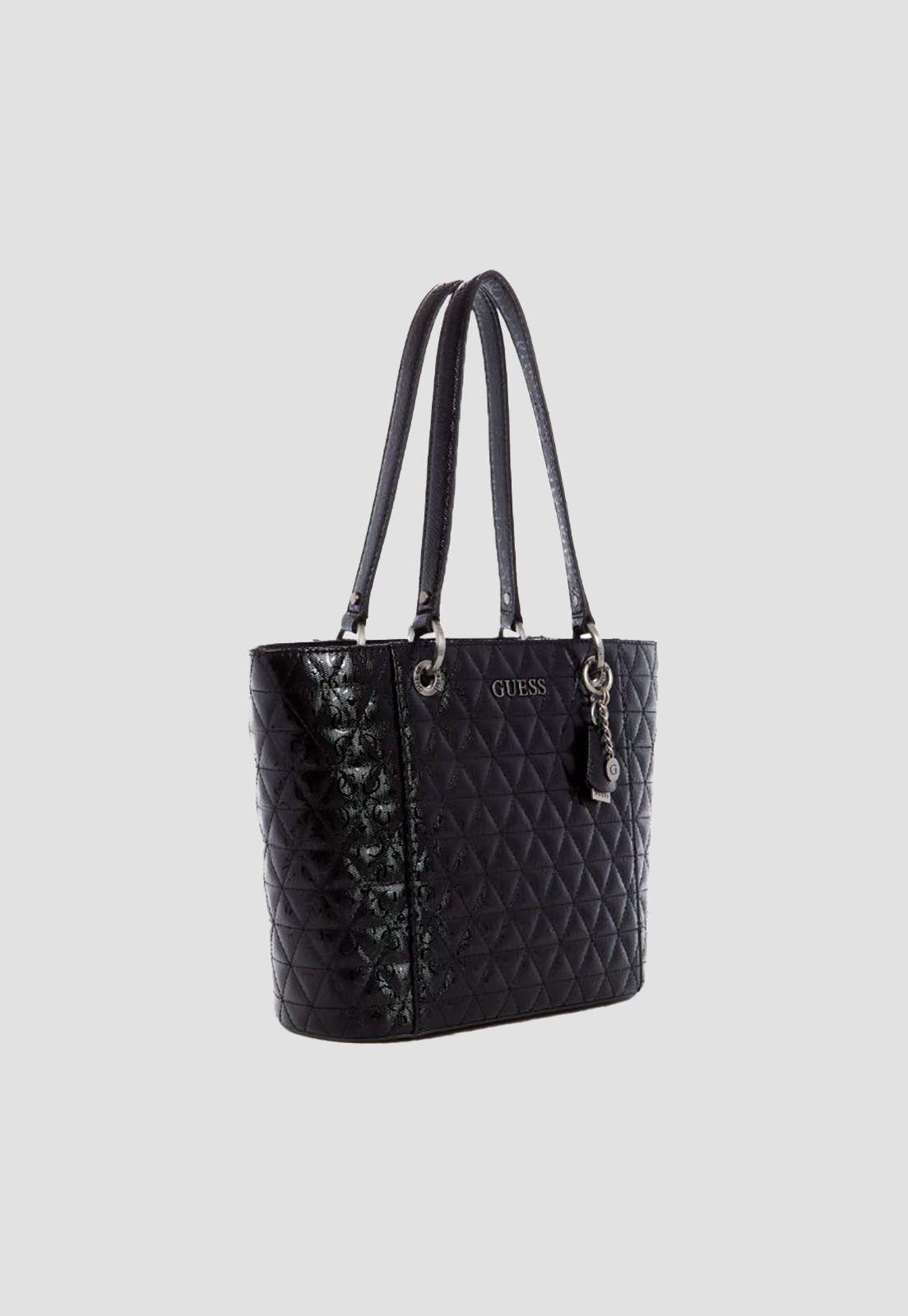 Cartera Noelle Small Elite Tote Bla Guess-1