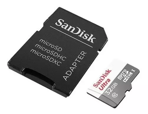 Tarjeta De Memoria Sandisk 32gb 100mb/s Con Adapta-3