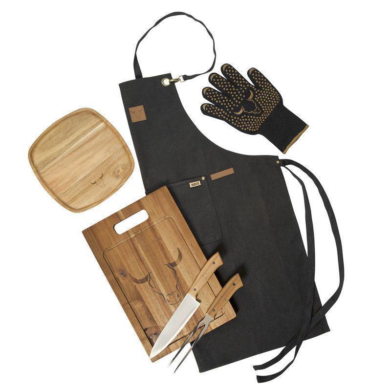 Set Parrillero 66 WAYU 7 Piezas Profesional-1