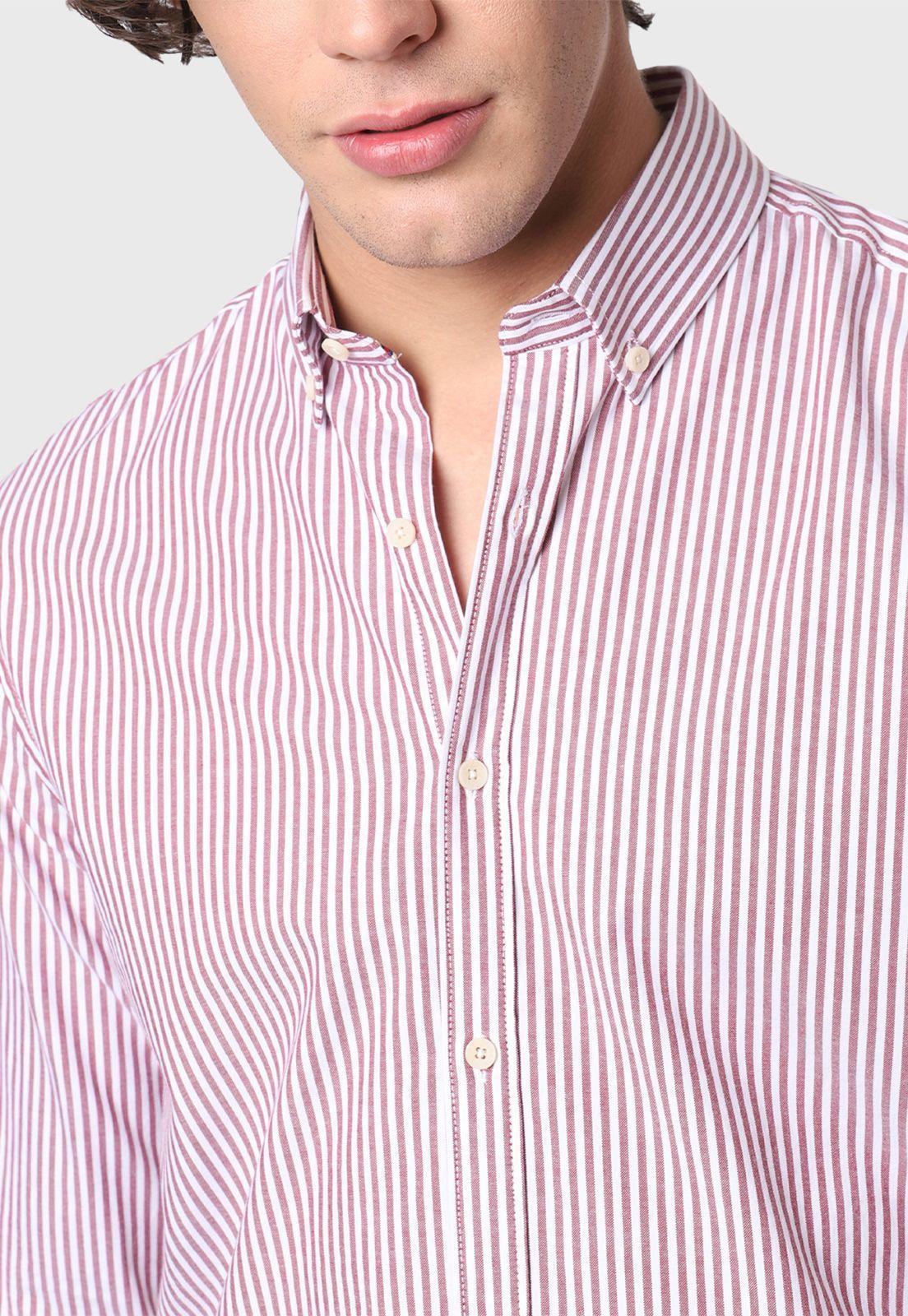 Camisa Oxford A Rayas Arrow-3