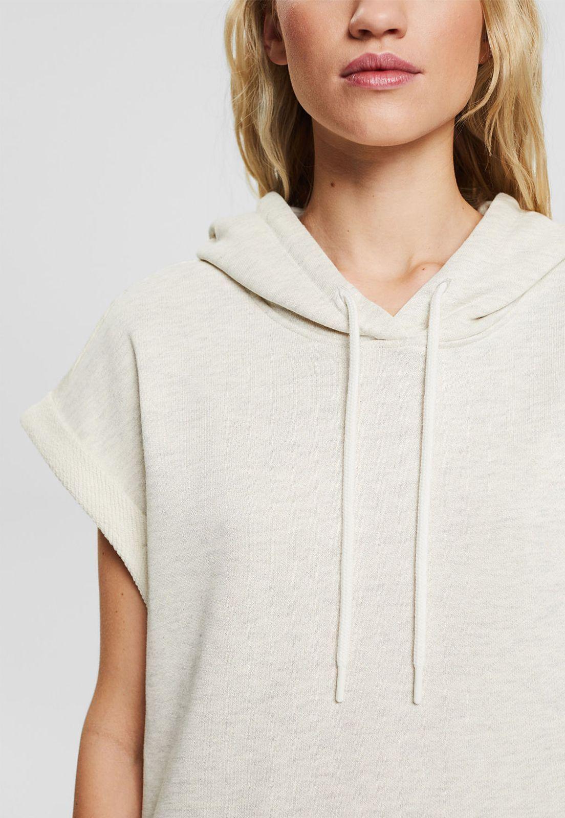 Polerón Manga Corta Con Capucha Esprit-2