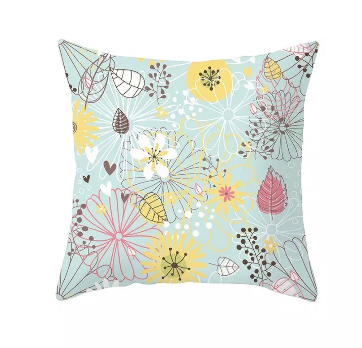 Set de Cojines De Terciopelo Diseño Verano Modelo G 45 X 45CM-2