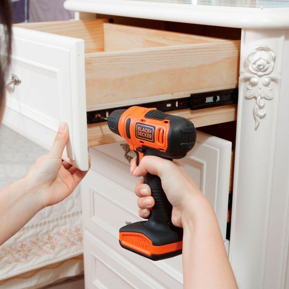 Taladro Inalámbrico 12V + 13 Accesorios Ld12S-B2C Black - Decker-5