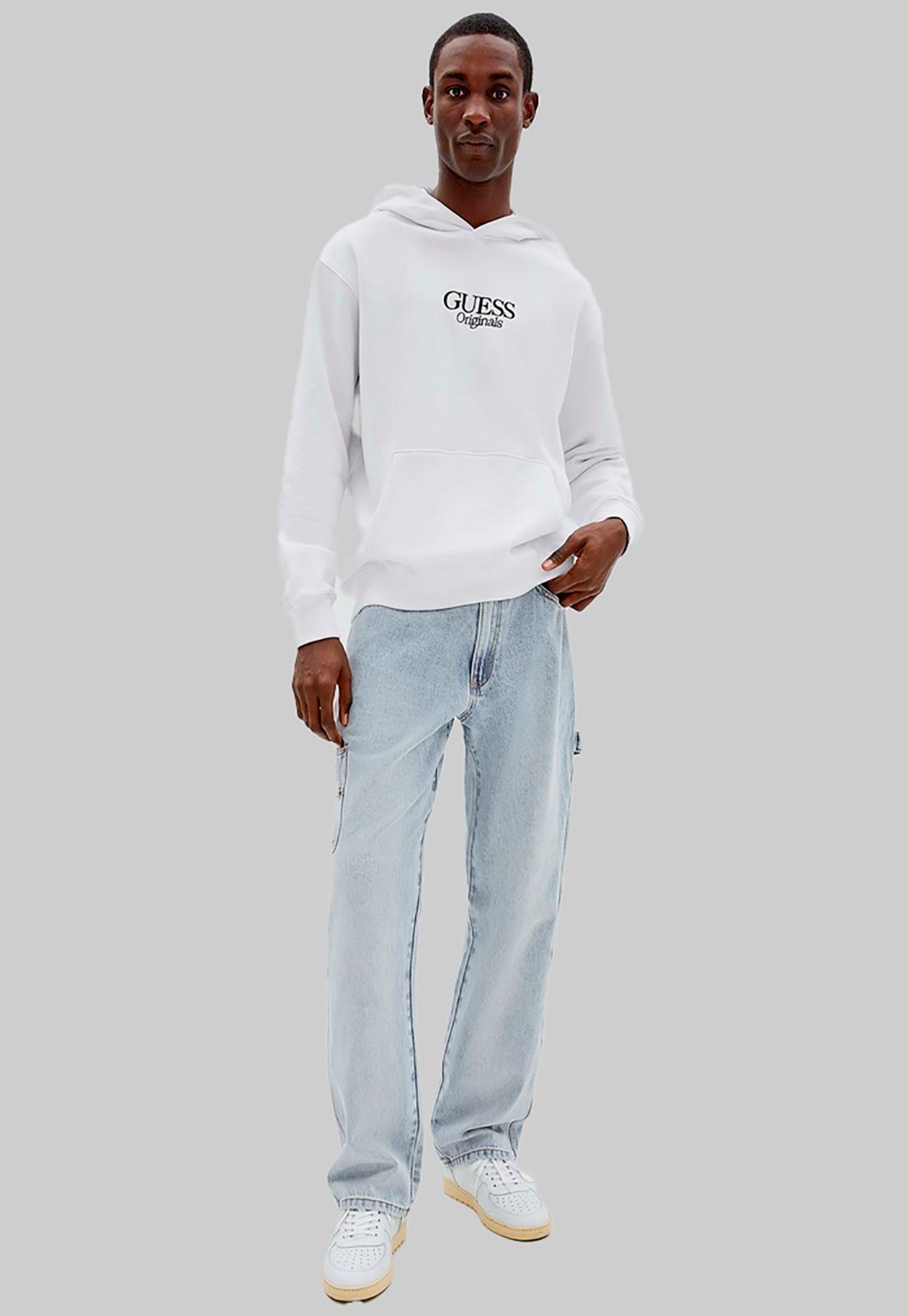 Poleron Guess Go Jordan Logo Hoodie G011 Blanco-1