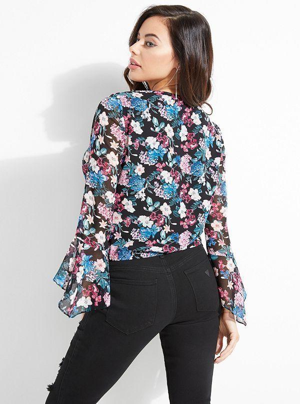 Blusa Guess Crinkle New-3