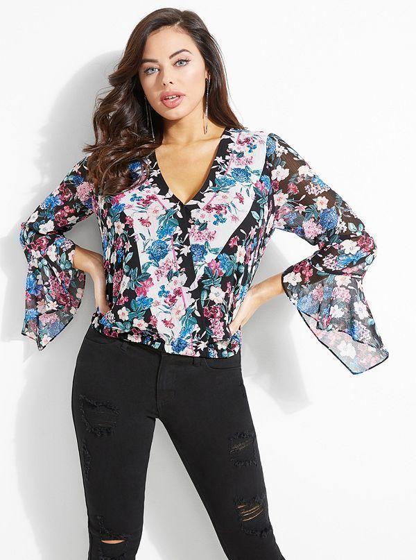 Blusa Guess Crinkle New-0