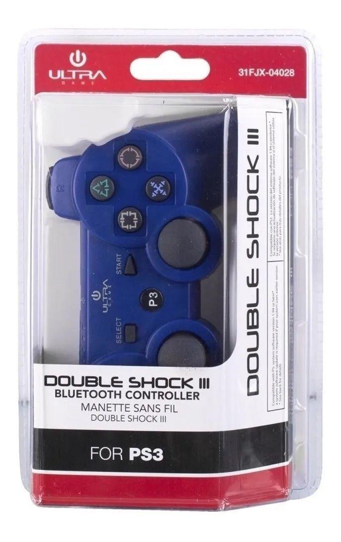 Control joystick inalámbrico Ultra Double shock 3 azul-1