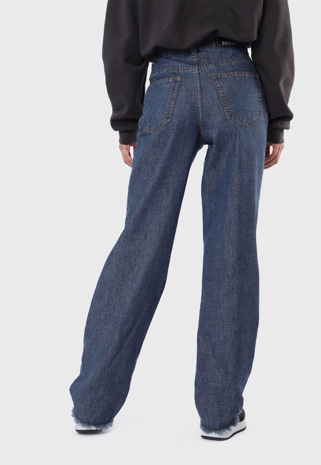 Jeans Casual Patchwork Soviet-1