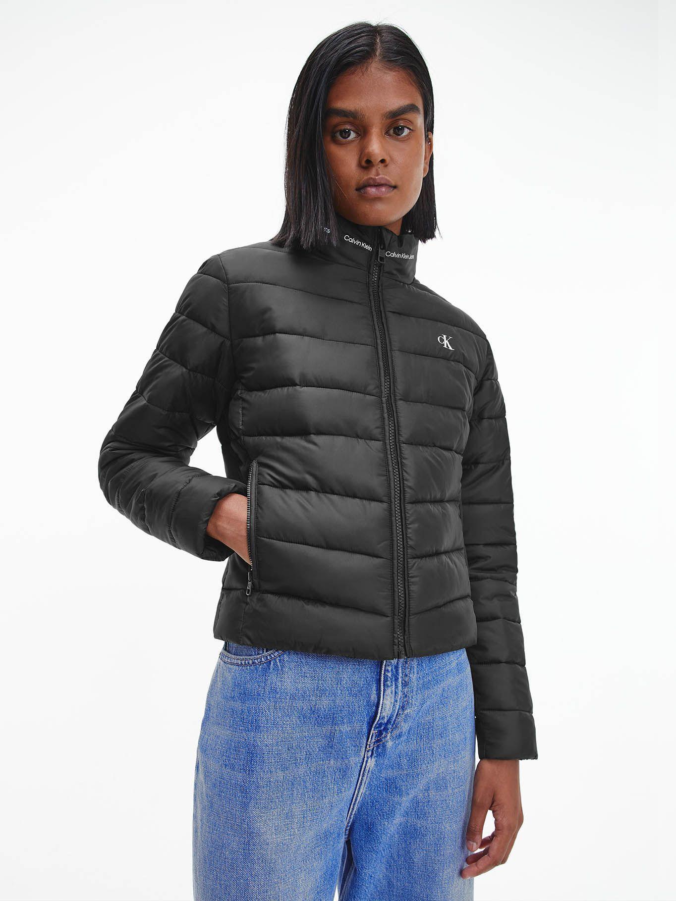 Parka Repeat Logo Negro Calvin Klein-3