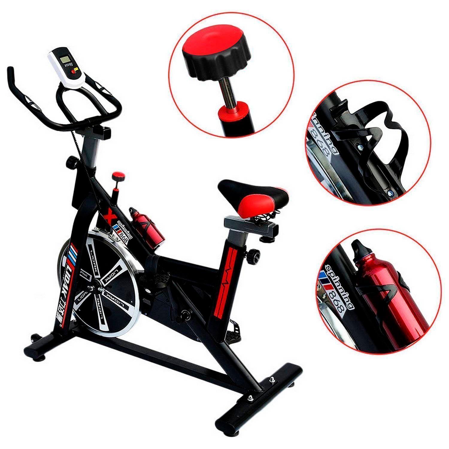 Pack Bicicleta Spinning Home +  Plataforma Vibratoria-3