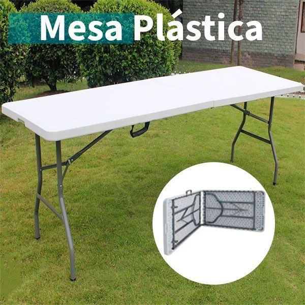 Mesa Plegable Blanco 1.8 Mt-3