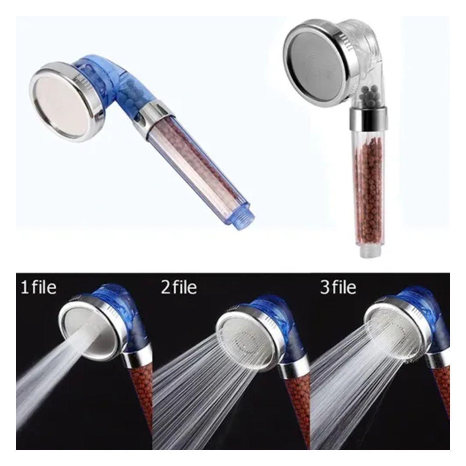 Cabezal de Ducha Con Filtro Purificador Translucido W-5030 Welife-7