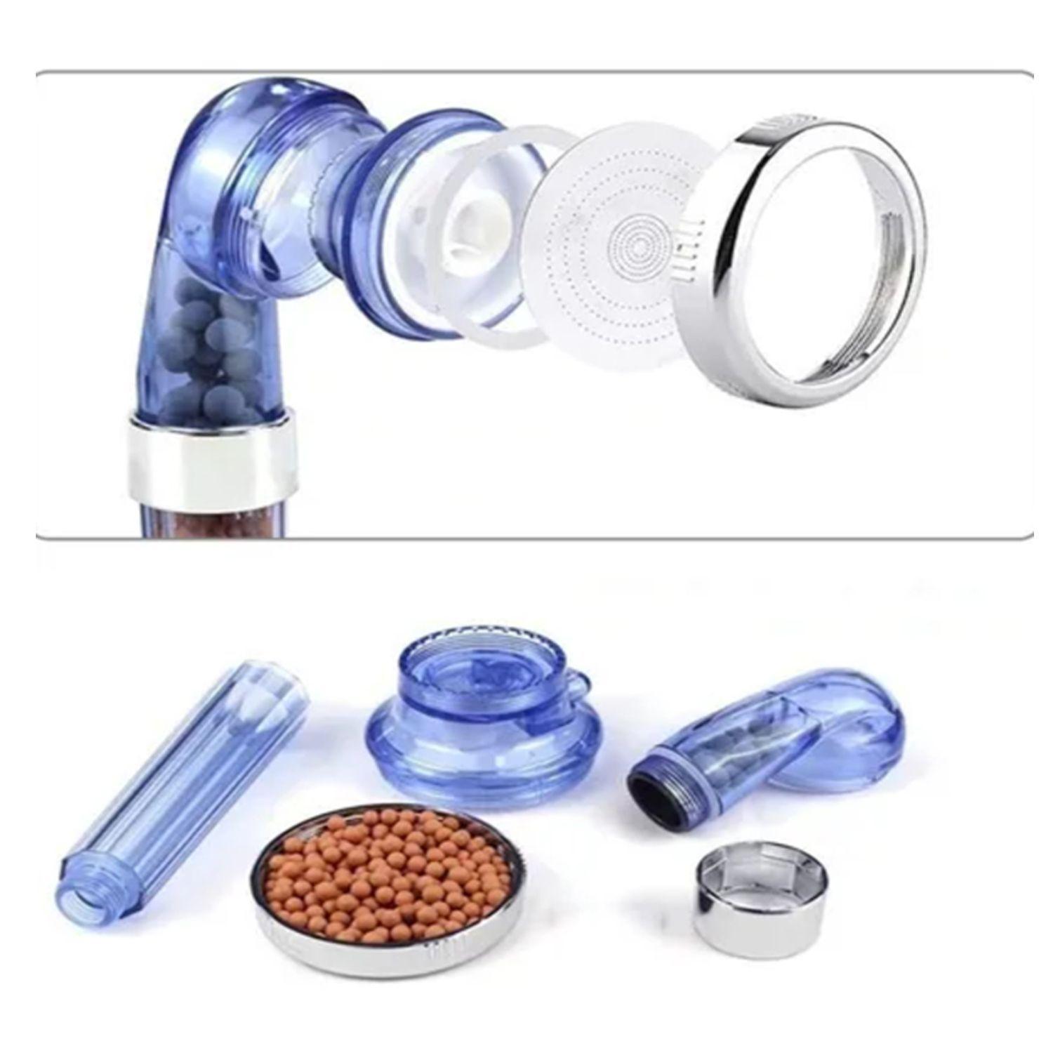 Cabezal de Ducha Con Filtro Purificador Translucido W-5030 Welife-4