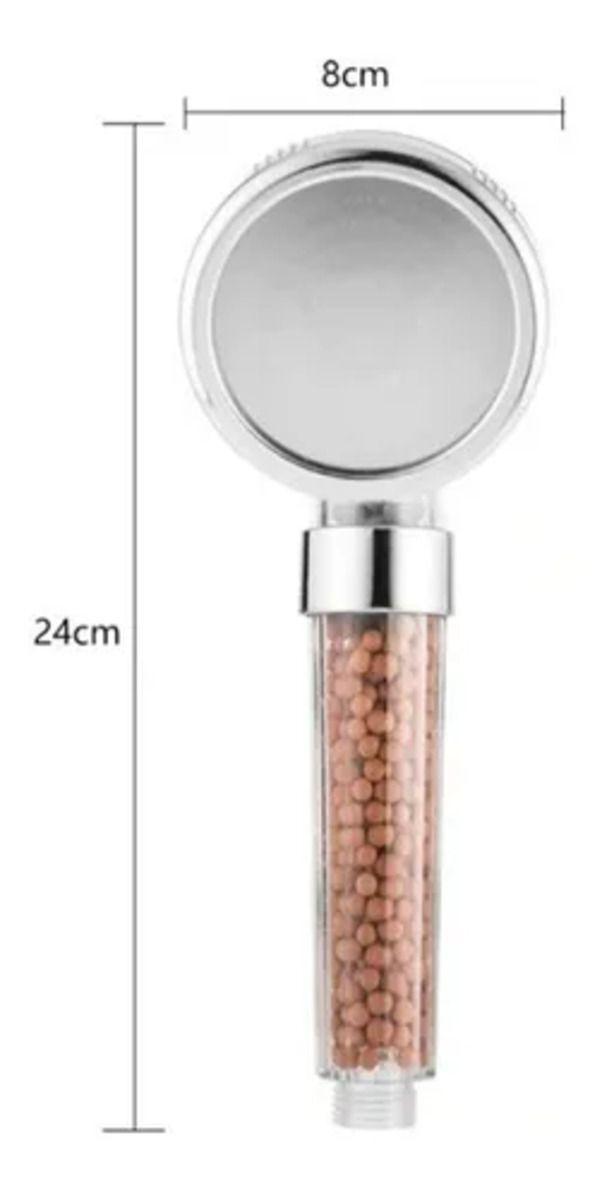 Cabezal de Ducha Con Filtro Purificador Translucido W-5030 Welife-2