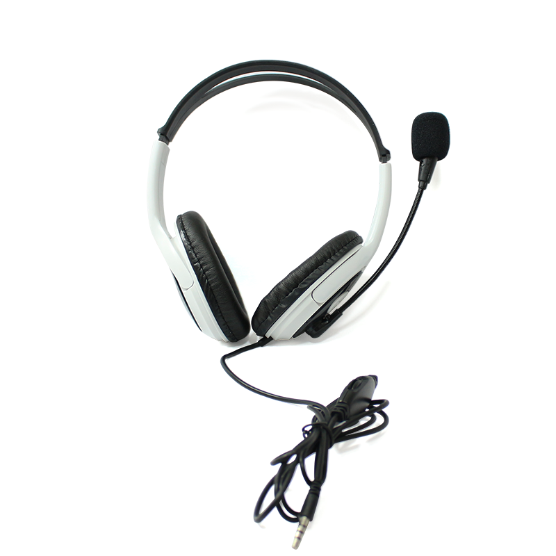 Audifonos Gamer Micrófono Juegos Pc Ps4 Blanco-1