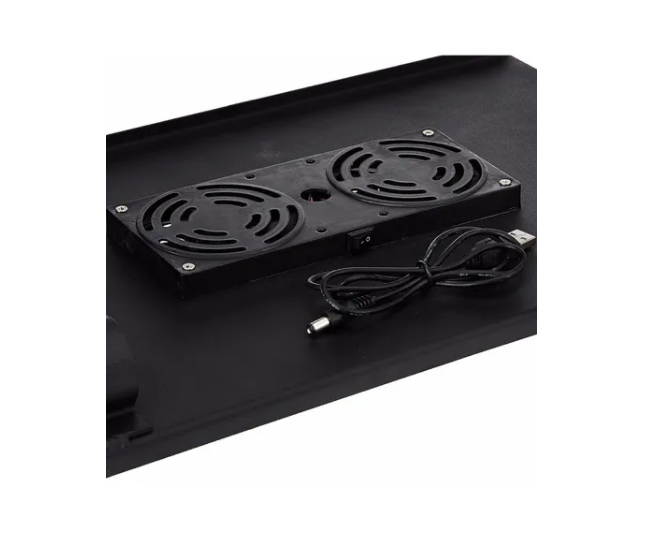 Mesa Plegable Portátil Para Notebook 2 Ventiladores-5