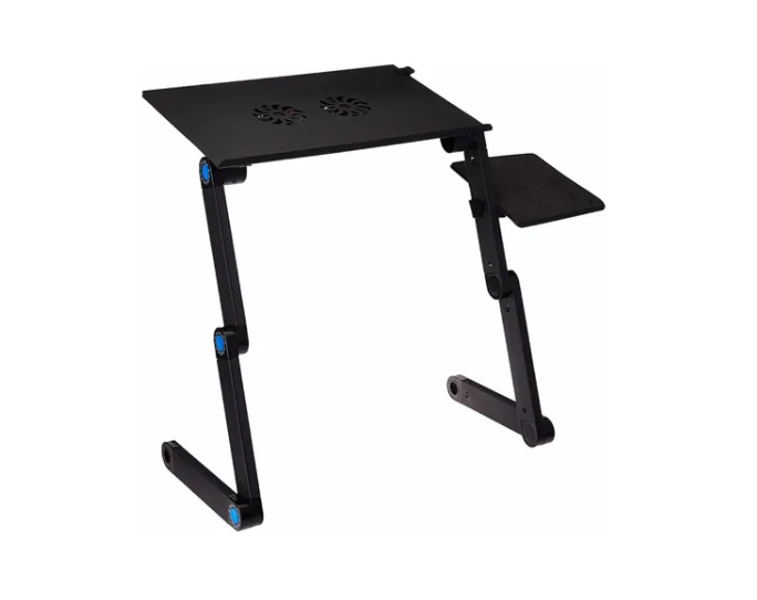 Mesa Plegable Portátil Para Notebook 2 Ventiladores-2