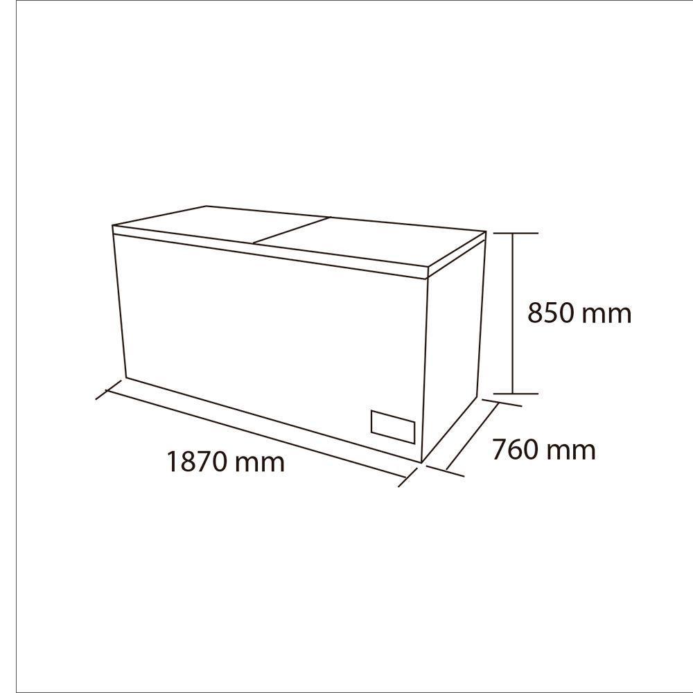 Congelador dual 612 Lts BD612-2