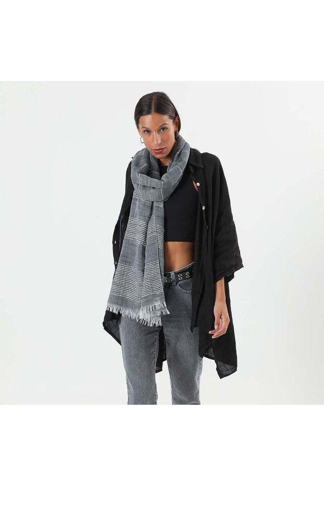 Pañuelo Liso Gris Brillo Humana-2