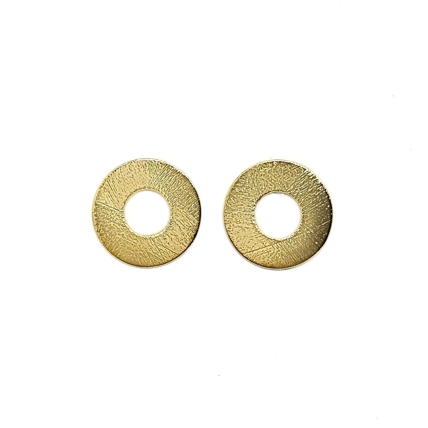 Aros Isis Enchapado Oro 18K-0