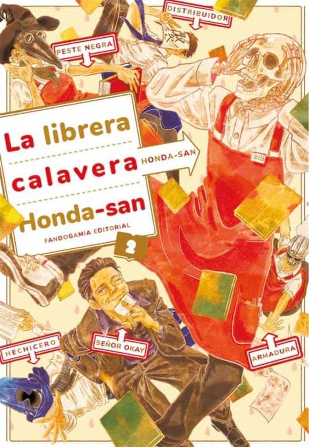 Manga La Librera Calavera Honda-san 02 - España-0